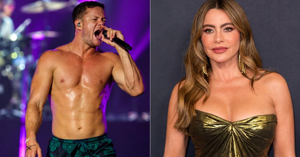 Sofia Vergara e Dan Reynolds estão namorando ou é amizade? (Foto: Reprodução / Youtube)
